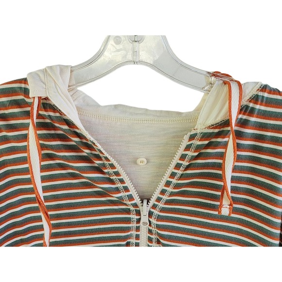 NAPAPIJRI Womens Geographics Full Zip Reversible Hoodie Jacket Sz Medium - Picture 7 of 16